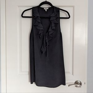 Joie Ruffle Sleeveless Blouse